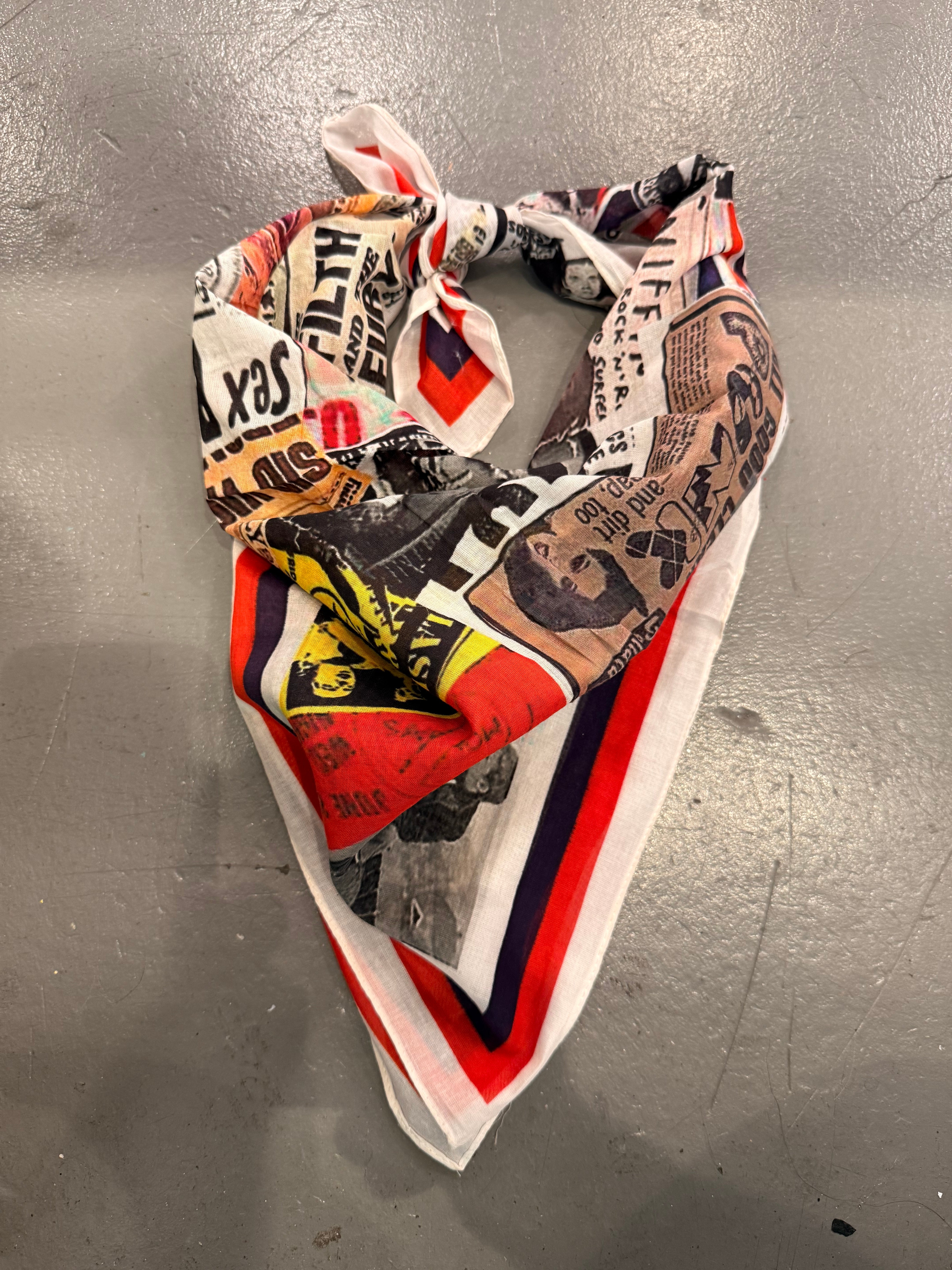 PUNK 1977 Bandana | Manuelle Scarves